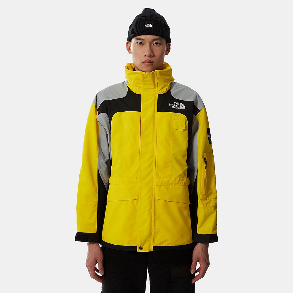 The North Face Waterproof Jackets Mens Australia - The North Face Search & Rescue Dryvent™ Light Yel